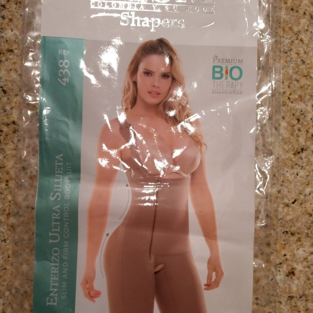 Brown Slim and Firm Control Bodysuit